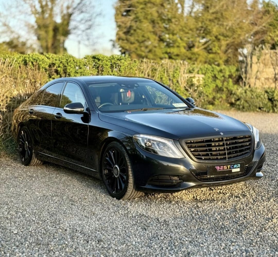 Mercedes S-Class rear view