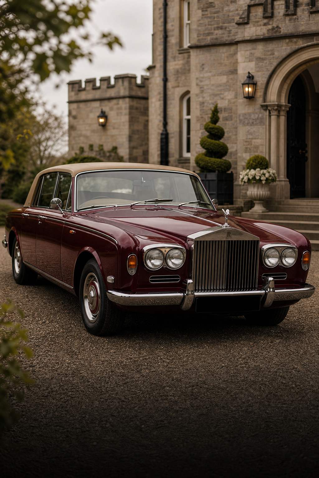 1969 Rolls-Royce Silver Shadow classic chauffeur car Dublin